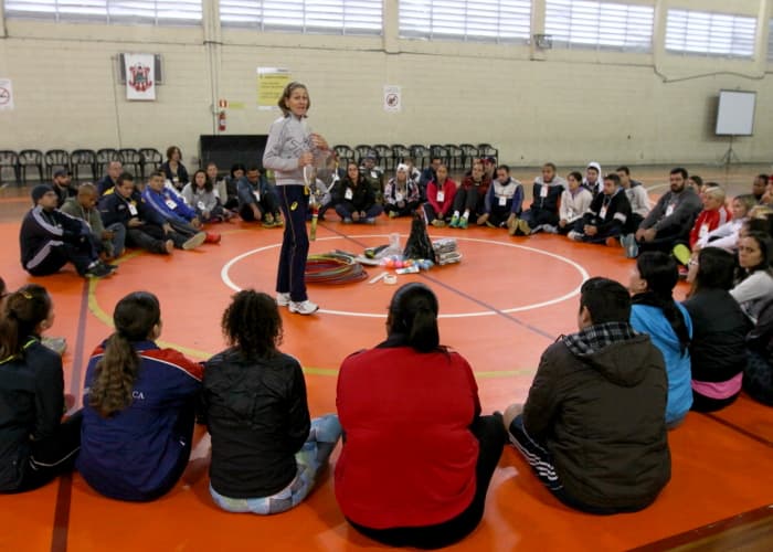 Capacitação de Tênis agita EducaMais Paraíso