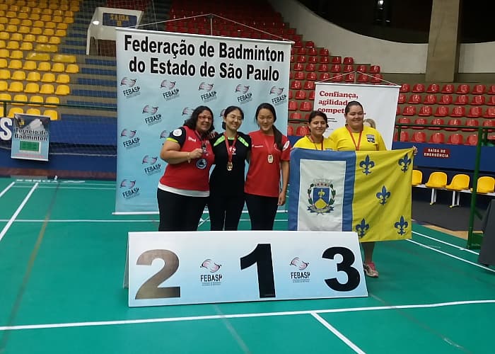 Badminton de Jacareí fatura duas medalhas em etapa estadual