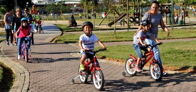 Bicicletas (aro 16) estão liberadas no Parque da Cidade