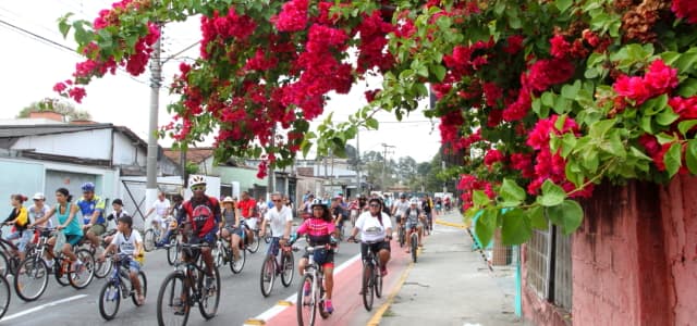 Passeio ciclístico da Primavera reúne mais de 5 mil pessoas em Jacareí