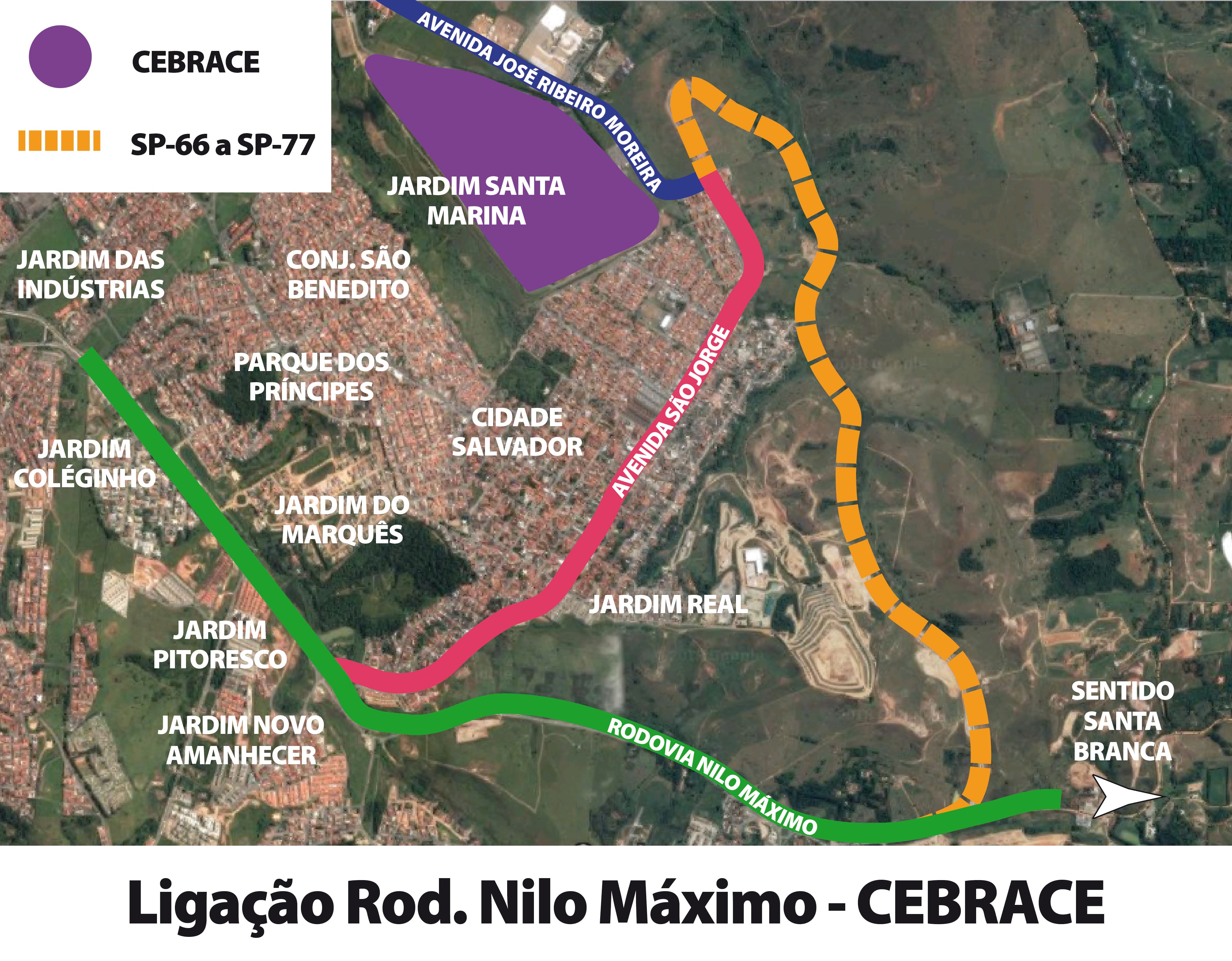 Governo do Estado autoriza retomada de obra que liga rodovias Nilo Máximo e Geraldo Scavone