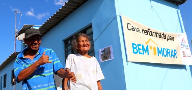 Pró-Lar entrega mais uma reforma do ‘Bem Morar’
