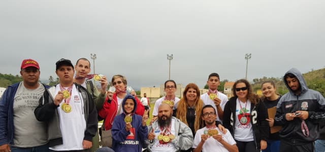 Atletismo adaptado soma 26 medalhas nos Regionais