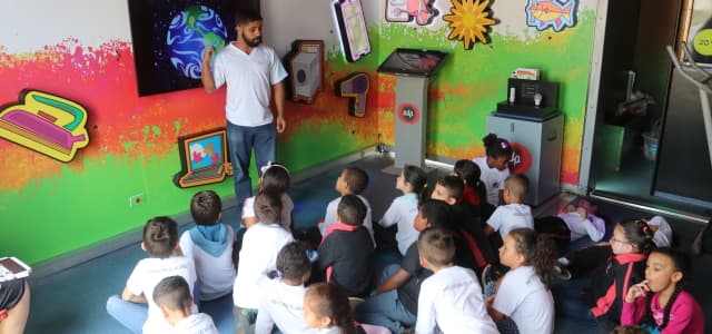 Escola Municipal posta vídeo e concorre a prêmio da EDP