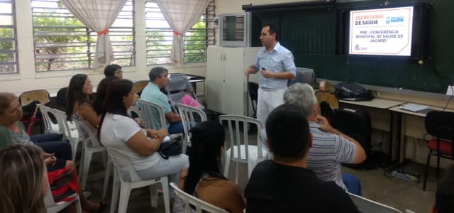 Pré-Conferência de Saúde registra média de 30 participantes por dia