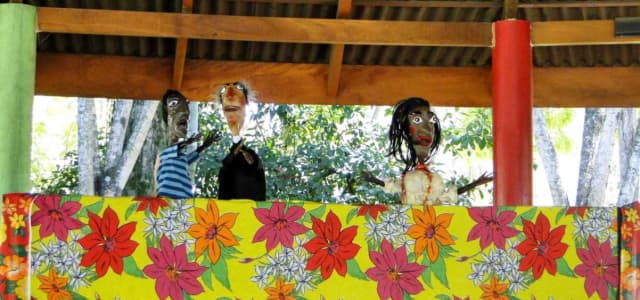 Fundação Cultural apresenta espetáculo de mamulengos ‘Solteira sim, sozinha nunca’