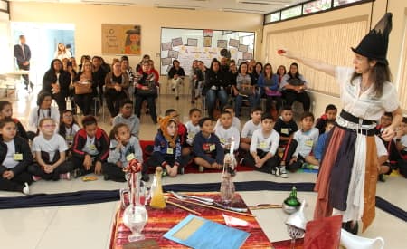 Alunos participam de “Viagem Literária” na Biblioteca Municipal