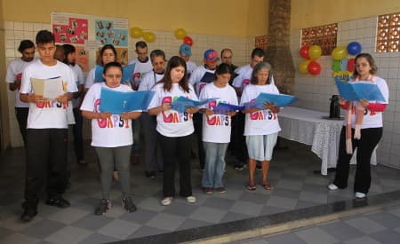 Centro POP recebe coral do CAPS II