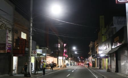 Substituição de iluminação por LED segue a todo vapor em Jacareí