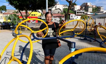 Comunidade comemora entrega de área de lazer no Jardim Paraíso