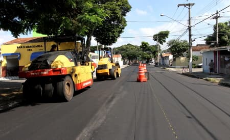 Obras de pavimentação na Rua Celso Moreira de Almeida, no Santa Maria, serão entregues nesta quarta-feira (11)