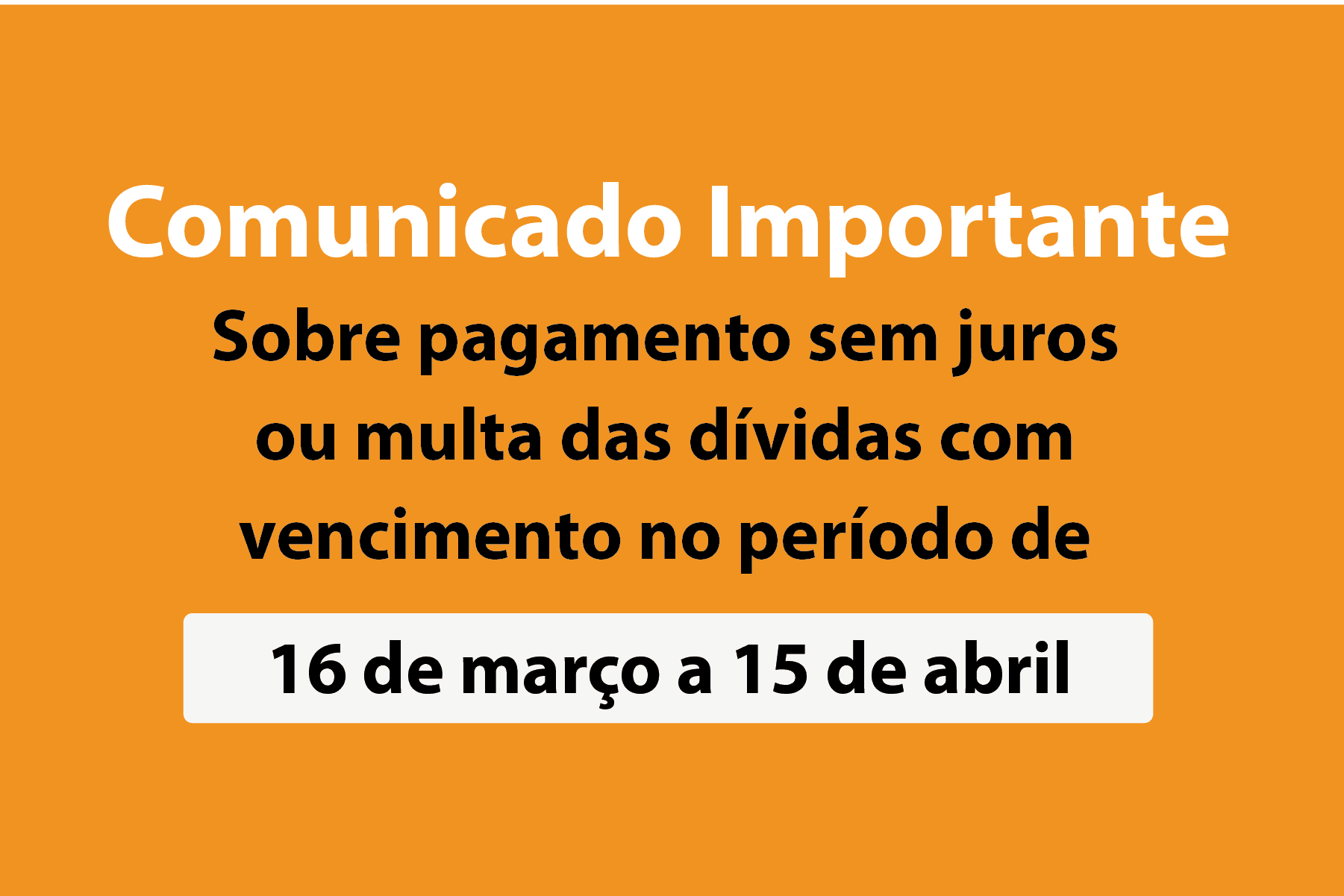 Comunicado