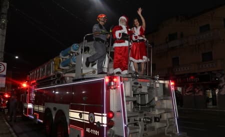 Natal em Família 2020: caravanas com o Papai Noel começam nesta segunda-feira