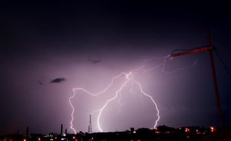 Campanha alerta para riscos de tempestades e raios
