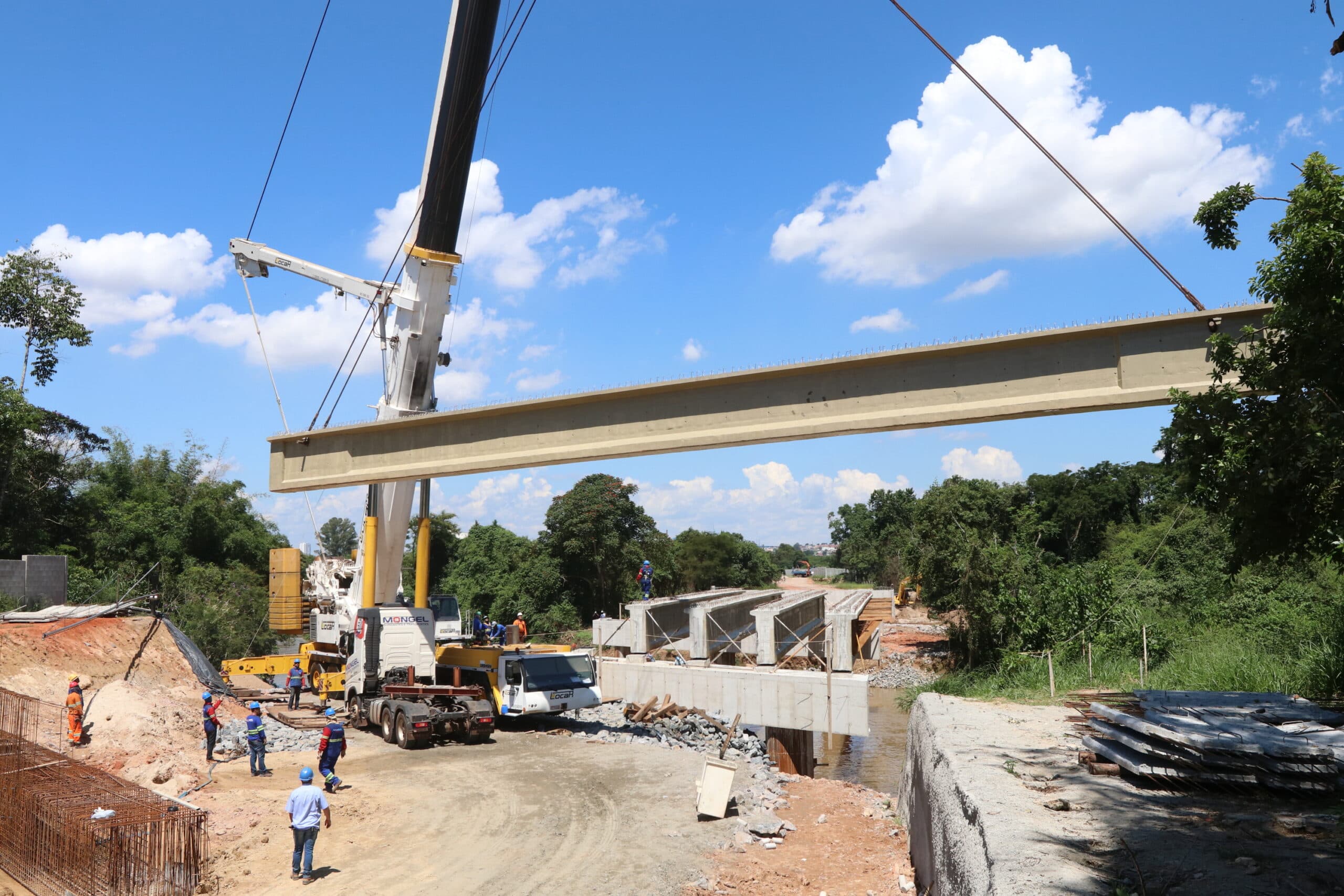 Obra 3ª Ponte Crédito: Alex Brito/PMJ