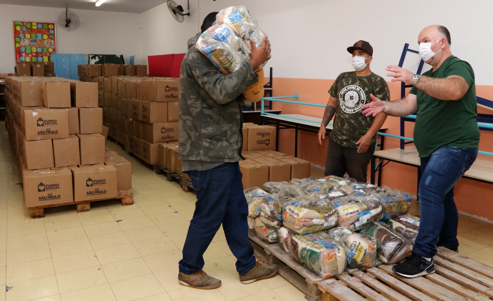 Solidariedade! Fundo Social de Solidariedade de Jacareí recebeu mais de 6 mil cestas básicas em 2021