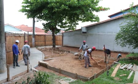 Obras de revitalização de praça no Jardim Didinha estão aceleradas