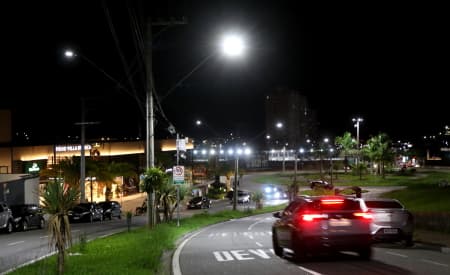 Villa Branca recebe mais de 200 novos pontos de iluminação em LED