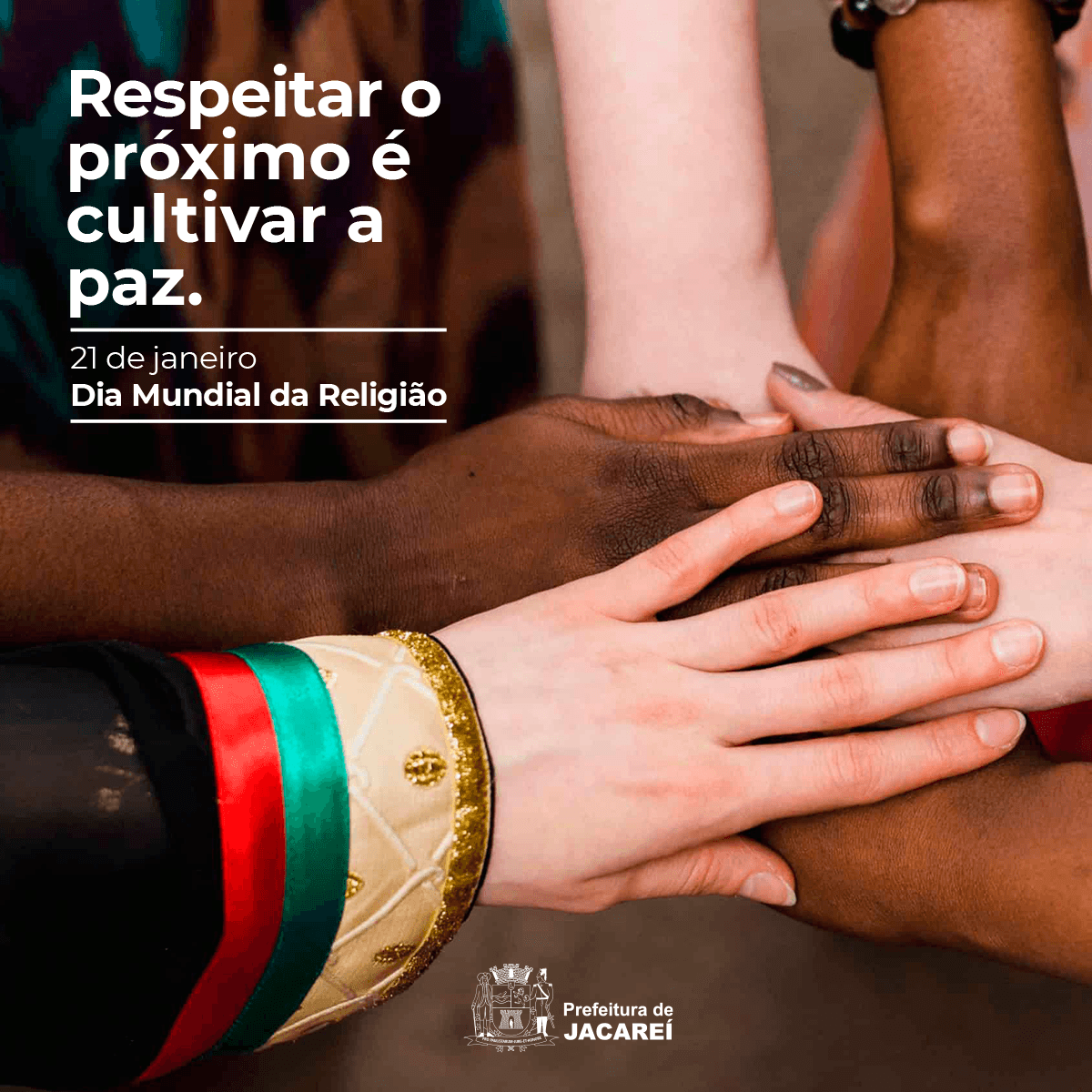 Jacareí reforça a necessidade do combate à Intolerância Religiosa
