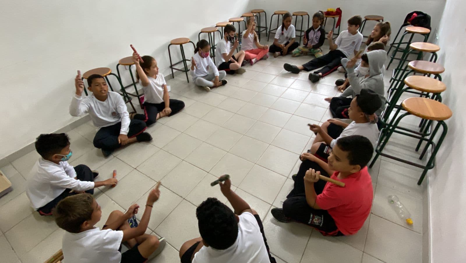 Alunos da Rede Municipal recebem Educação Musical da OSIJJA