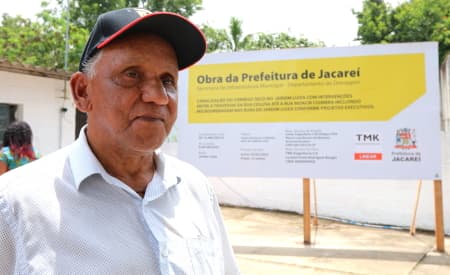 Investimento de R$ 15 milhões e início imediato dos trabalhos marcam assinatura da ordem de serviço, no Córrego Seco, em Jacareí