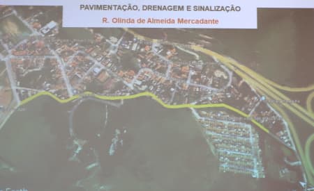 Prefeitura de Jacareí assina ordem de serviço para asfalto e drenagem da R. Olinda Mercadante, entre Jd. Leblon, Sto. Antônio da Boa Vista e Nilo Máximo