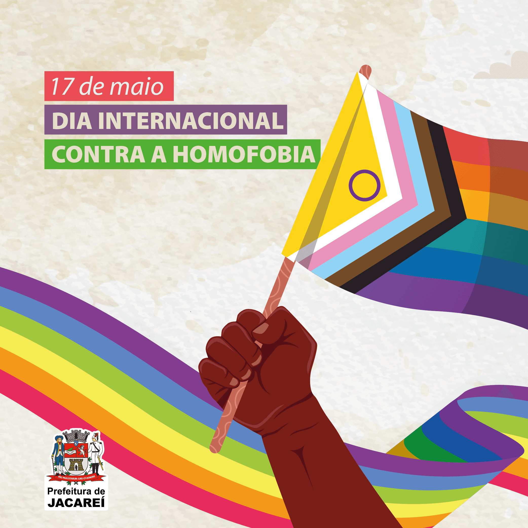 Jacareí pauta políticas públicas neste dia 17 de maio – Dia Internacional Contra a Homofobia