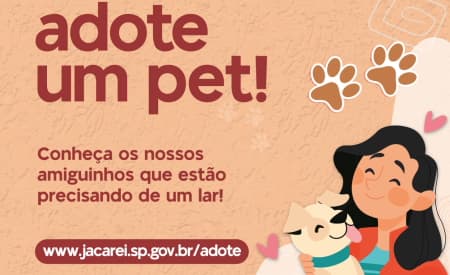 Adoção Responsável e Proteção Animal: Jacareí lança sites exclusivos da causa animal