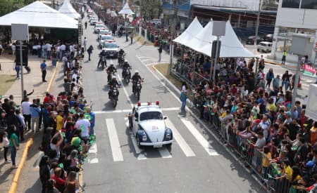 Desfile Cívico de Sete de Setembro leva tema “Matematic@ndo ODS” para a Avenida Nove de Julho