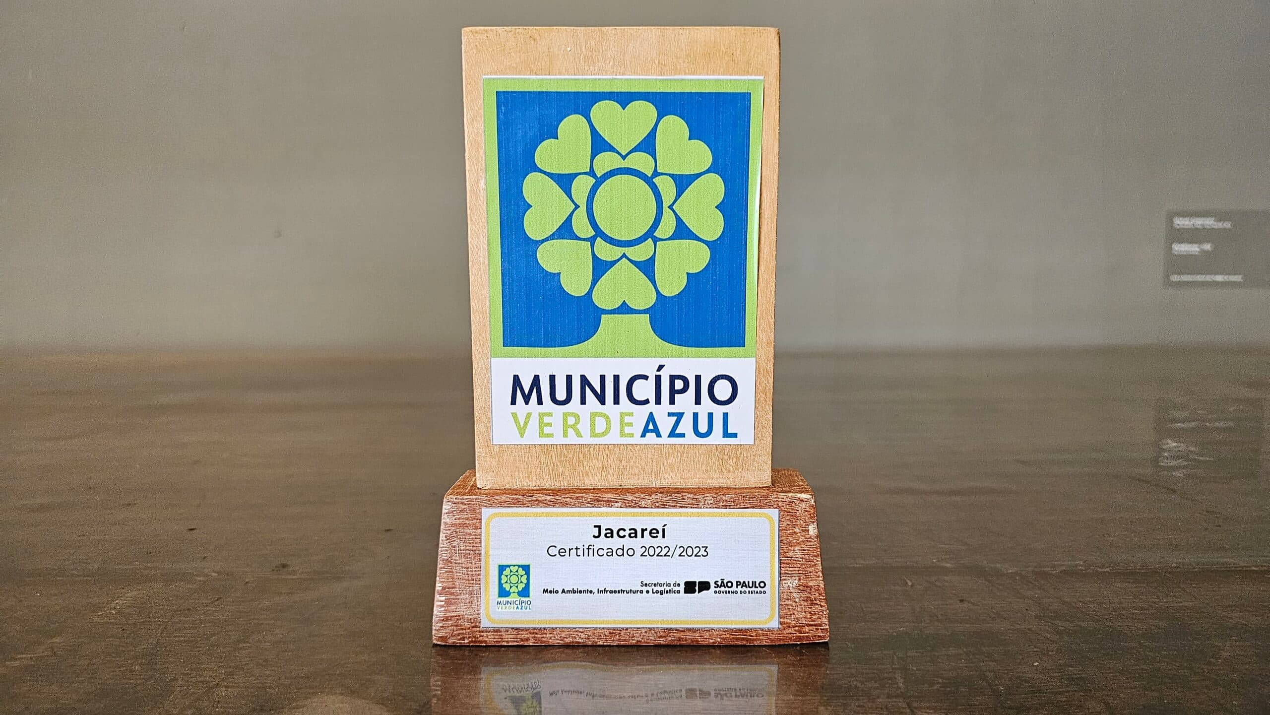 Responsabilidade Ambiental! Jacareí conquista ‘Certificado Município Verde Azul’, maior premiação do Governo do Estado