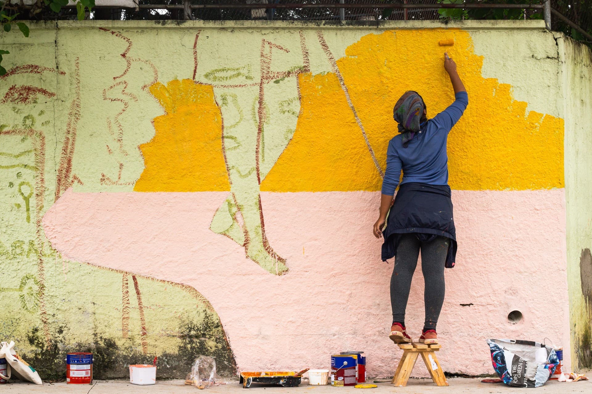 Mural Em Busca da Liberdade – Narrativas Afro-Urbanas
