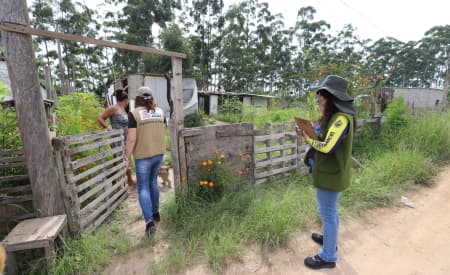 Prefeitura de Jacareí realiza ação conjunta contra a dengue na região do bairro Cidade Salvador