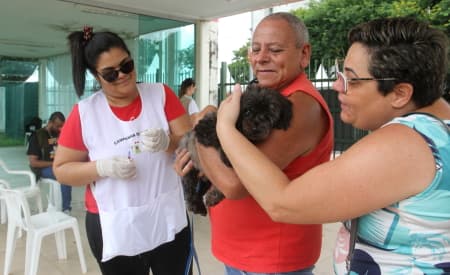 Vigilância de Zoonoses de Jacareí promove vacinação antirrábica para cães e gatos neste sábado (24)