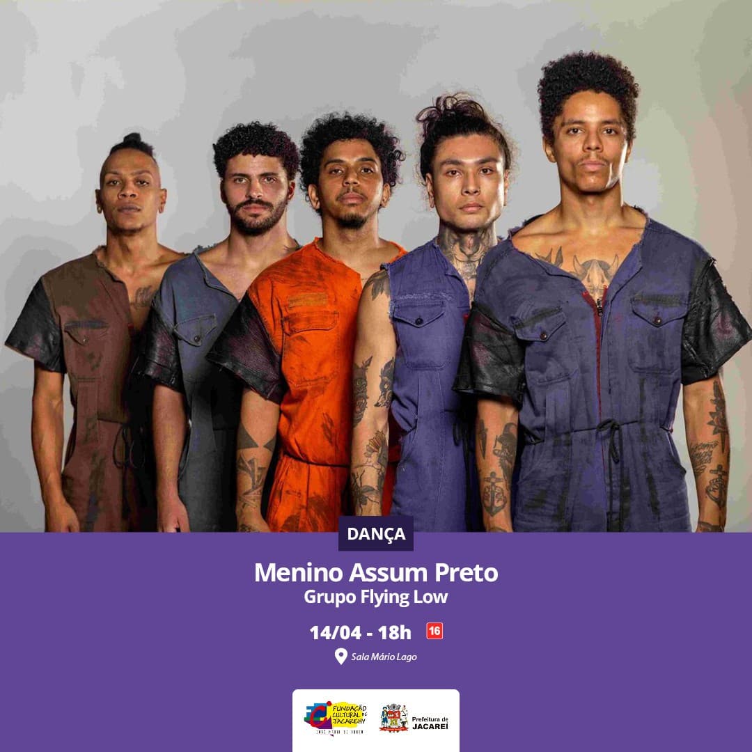 Grupo Flying Low Apresenta: “Menino Assum Preto” – Uma Jornada de Dança sobre a Vida Periférica