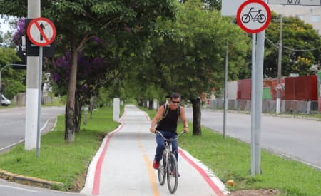 Passeios Ciclísticos acontecem domingo (30), nas novas ciclovias de Jacareí