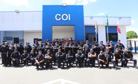 Guarda Civil de Jacareí completa 64 anos com a presença de comandos da região