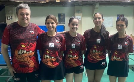 Tênis de Mesa de Jacareí domina fase sub-regional dos Jogos Abertos da Juventude