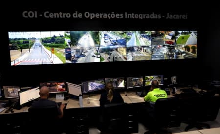 COI 2.0 é lançado com quase 200 câmeras e reforço no monitoramento de acessos a Jacareí