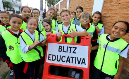 Campanha de maio amarelo segue até o fim do mês com blitz mirim, pit stop para ciclistas e motociclistas e mais ações