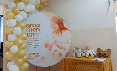 Agosto Dourado: Jacareí promove ações de incentivo à amamentação