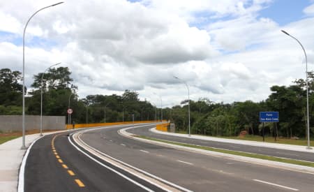 Ponte e Avenida Governador Mário Covas