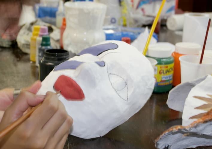 Fundação promove Oficina de Máscaras no Paraíso e Jardim Pedramar