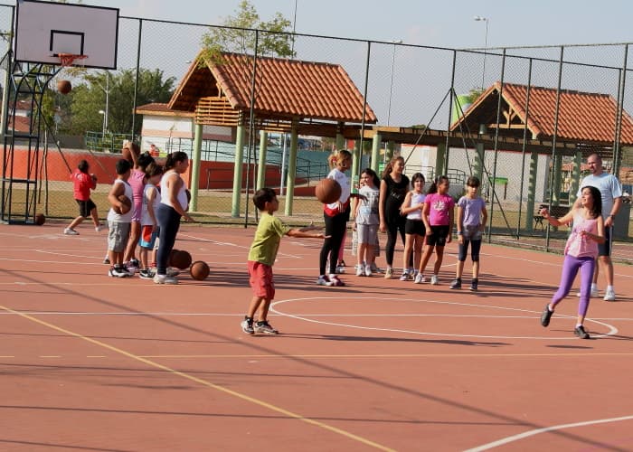 Parque da Cidade ganha duas mini quadras de basquete no sábado
