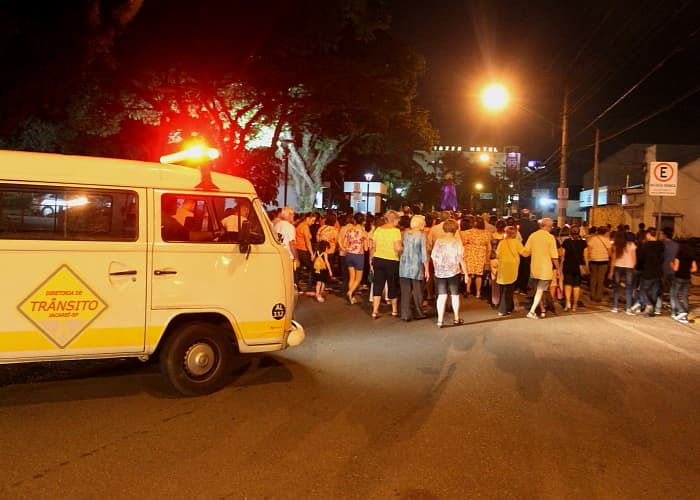 Diretoria de Trânsito acompanha procissões durante Semana Santa