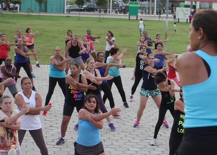 Aulas abertas de ginástica e ritmos prosseguem no Parque da Cidade toda terça e quinta às 19h