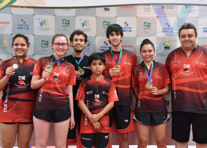 Clube de Tênis de Mesa de Jacareí estreia bem no Circuito Brasileiro
