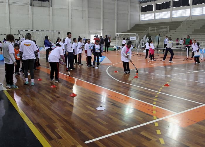 Esportes Olímpicos agitam alunos da EMEF Conceição do Jardim Paraíso