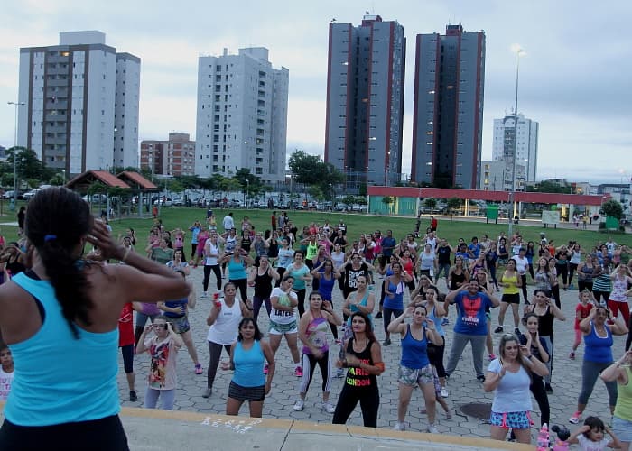 Jacareí terá aula aberta e ginástica e ritmos nas férias, no Parque da Cidade