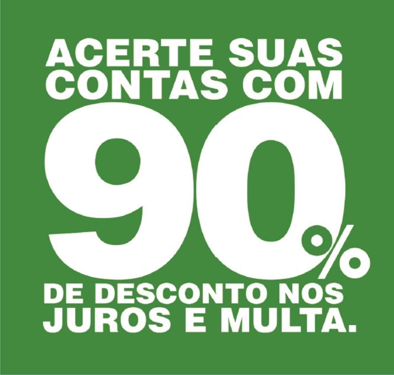 Acerte suas contas com a Prefeitura e SAAE