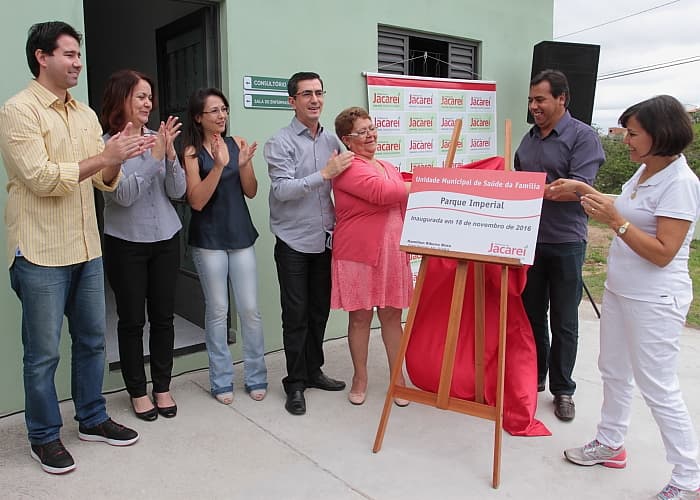 Unidade Municipal de Saúde da Família do Parque Imperial é inaugurada